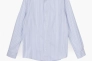 Рубашка с узором мужская FIGO 18412 Голубой Фото 7