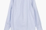Рубашка с узором мужская FIGO 18412 Голубой Фото 8