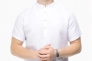 Рубашка классическая однотонная мужская Stendo 14217 Белый Фото 1