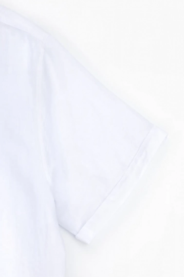 Рубашка классическая однотонная мужская Stendo 14217 Белый фото 7 — интернет-магазин Tapok