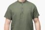 Рубашка классическая однотонная мужская Stendo 14217 Хаки Фото 1
