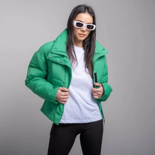 Куртка женская демисезонная 200137  Fashion Зеленый