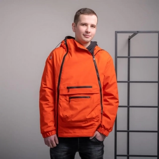 Куртка мужская демисезонная 200177  Fashion Оранжевый