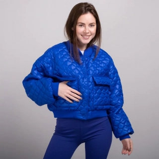 Куртка женская демисезонная 200217  Fashion Синий