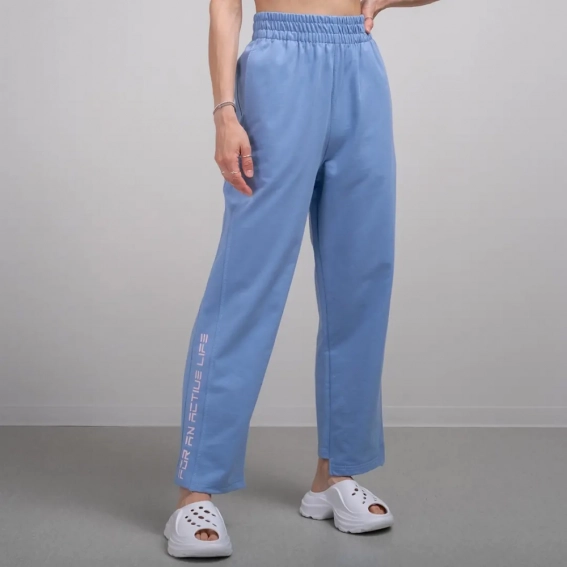 Штани спортивні 102292 Fashion Блакитний фото 1 — інтернет-магазин Tapok