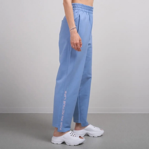 Штани спортивні 102292 Fashion Блакитний фото 3 — інтернет-магазин Tapok
