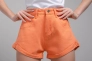 Шорты женские джинсовые 200485  Fashion Оранжевый Фото 1