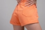 Шорты женские джинсовые 200485  Fashion Оранжевый Фото 3