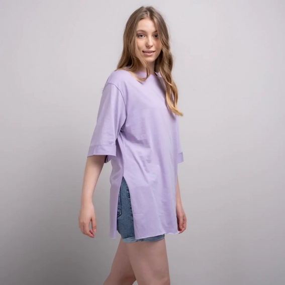 Футболка жіноча 340519 Fashion Бузковий фото 1 — інтернет-магазин Tapok