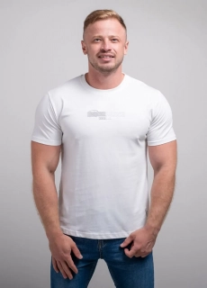 Футболка мужская 340704 Fashion Белый