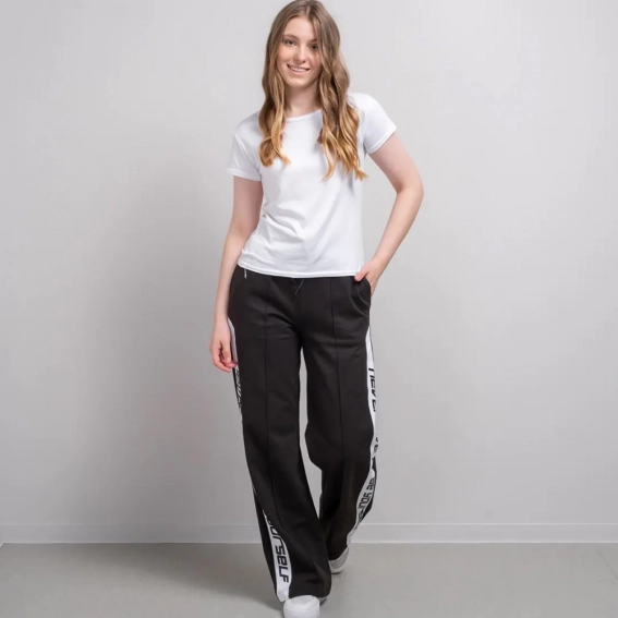 Штани 102468 Fashion Чорний фото 4 — інтернет-магазин Tapok