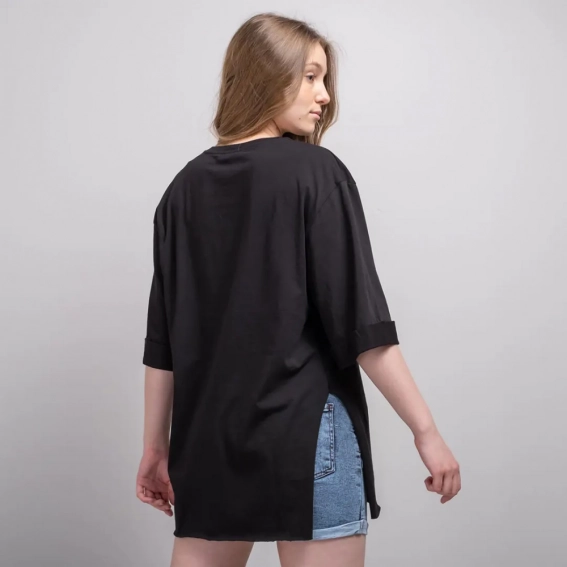 Футболка жіноча 340536 Fashion Чорний фото 3 — інтернет-магазин Tapok