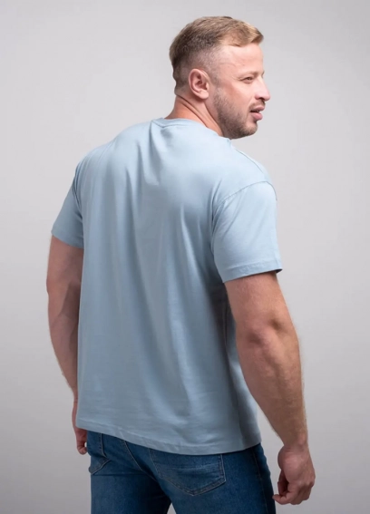 Футболка мужская 340709 Fashion Серый фото 6 — интернет-магазин Tapok