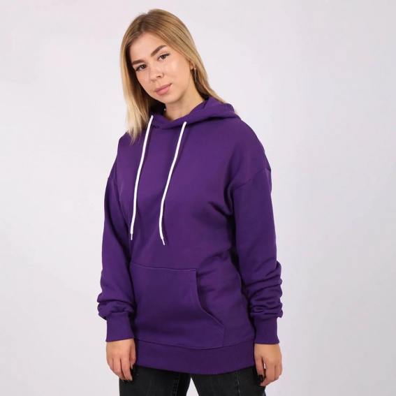 Худи женское 101712  Fashion Фиолетовый фото 2 — интернет-магазин Tapok