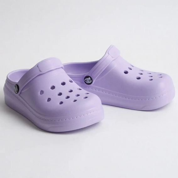 Кроксы детские 340656  Fashion Фиолетовый фото 4 — интернет-магазин Tapok