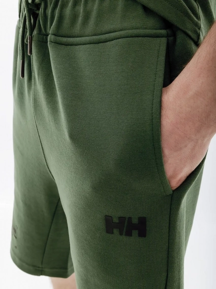 Чоловічі шорти HELLY HANSEN OVE SWEAT SHORTS Зелений фото 2 — інтернет-магазин Tapok