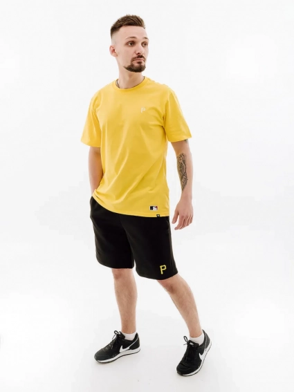 Чоловічі Шорти 47 Brand PITTSBURGH PIRATES BASE RUNNER Чорний фото 3 — інтернет-магазин Tapok