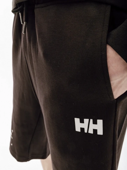 Чоловічі шорти HELLY HANSEN MOVE SWEAT SHORTS Чорний фото 2 — інтернет-магазин Tapok