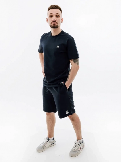 Чоловічі Шорти 47 Brand NEW YORK YANKEES BASE RUNNER Синій фото 4 — інтернет-магазин Tapok
