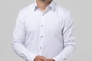 Рубашка классическая однотонная мужская Redpolo 3808 Белый Фото 1