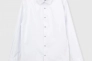 Рубашка классическая однотонная мужская Redpolo 3808 Белый Фото 8