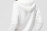 Толстовка однотонна жіноча MS 0025 Білий Фото 3
