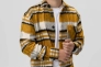 Рубашка с узором мужская Breezy 22402157 Желтый Фото 2