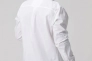 Рубашка однотонная мужская FIGO 18418 Белый Фото 2