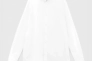 Рубашка однотонная мужская FIGO 18418 Белый Фото 8