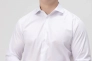 Рубашка классическая однотонная мужская OnMe CTM OM-MBC02310 Белый Фото 1