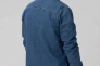 Рубашка однотонная мужская FIGO 18315 Светло-синий Фото 3