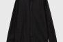 Рубашка однотонная мужская FIGO 18418 Черный Фото 8