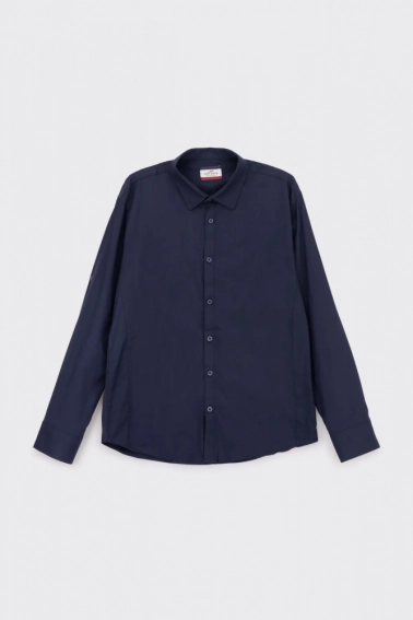 Сорочка однотонна чоловіча Jean Piere JP8804-B Індіго фото 8 — інтернет-магазин Tapok