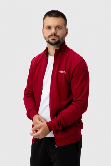 Толстовка с принтом мужская Hope HP840 Бордовый фото 1 — интернет-магазин Tapok