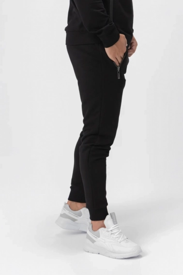 Спортивные штаны мужские CL 15223-K Черный фото 2 — интернет-магазин Tapok