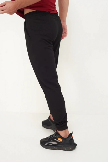 Спортивные штаны мужские Tommy life 84652 Черный фото 4 — интернет-магазин Tapok
