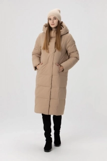 Куртка зимняя женская Towmy 3936 Бежевый