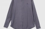 Рубашка однотонная мужская CL 32590 Темно-синий Фото 8