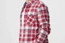Рубашка с узором мужская CL 32744 Красный Фото 2