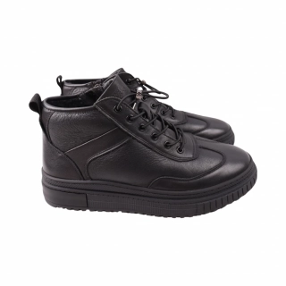 Ботинки мужские Brooman черные натуральная кожа 983-24ZHS