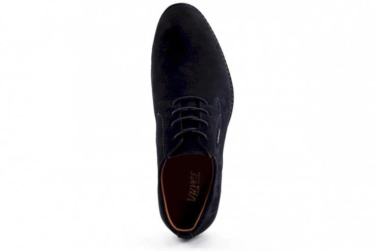 Мужские замшевые туфли весенне-осенние синие Yuves М5 (Trade Mark) фото 5 — интернет-магазин Tapok