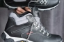 Мужские кроссовки кожаные зимние черные Splinter Б 3212 Фото 2