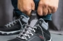 Мужские кроссовки кожаные зимние черные Splinter Б 3212 Фото 4