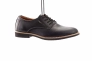 Подростковые туфли кожаные весенне-осенние черные Yuves М5 (Trade Mark) Фото 2
