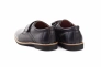 Подростковые туфли кожаные весенне-осенние черные Yuves М5L Фото 5