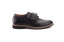 Подростковые туфли кожаные весенне-осенние черные Yuves М5L Фото 6