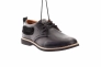 Подростковые туфли кожаные весенне-осенние черные Yuves М6 Фото 2
