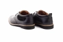 Подростковые туфли кожаные весенне-осенние черные Yuves М6 Фото 4