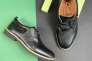 Подростковые туфли кожаные весенне-осенние черные Yuves М6 Фото 6
