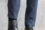 Мужские туфли кожаные весенне-осенние черные Cevivo 5541 Фото 2